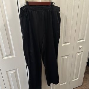 Black on black Adidas pants XXL